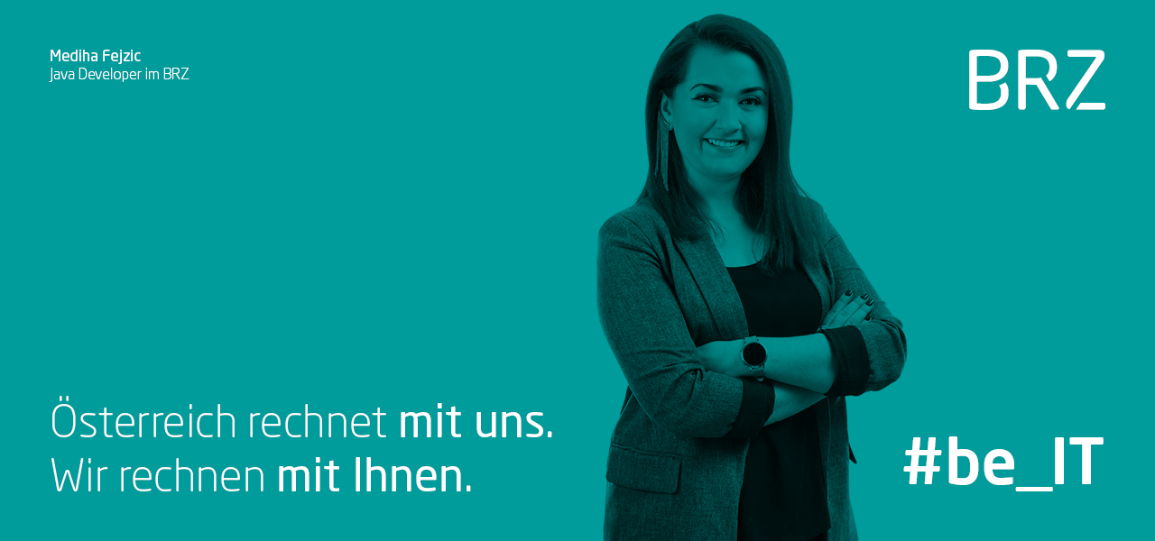 Kopfgrafik - Österreich rechnet mit uns. Wir rechnen mit Ihnen.