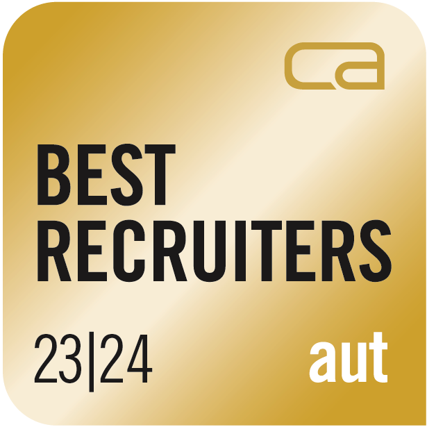 Auszeichnung Best Recruiter AUT 23/24